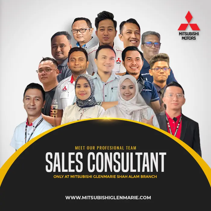 sales consultant mitsubishi glenmarie shah alam