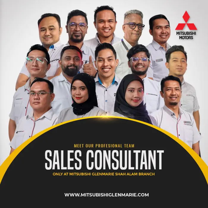 sales consultant mitsubishi glenmarie shah alam